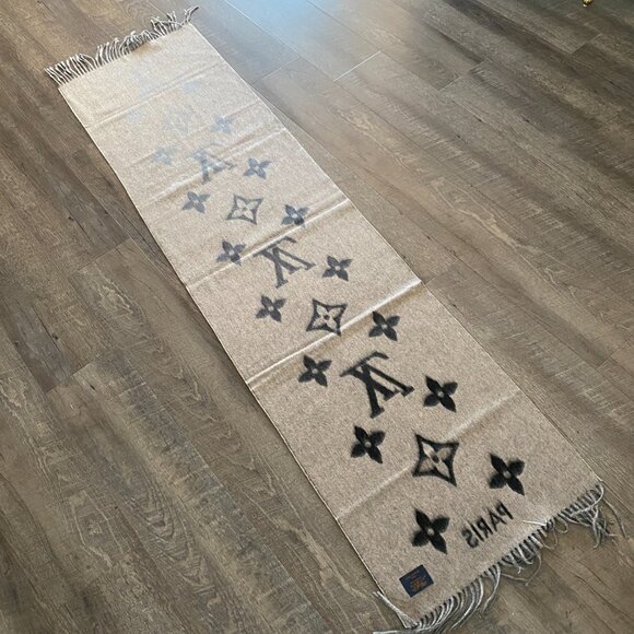 Louis Vuitton Ombre Cashmere Scarf - Picture 6 of 9